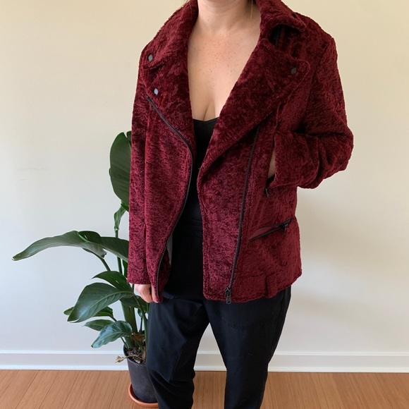 Avec Les Filles Oversized Plush Jacket - Picture 2 of 4